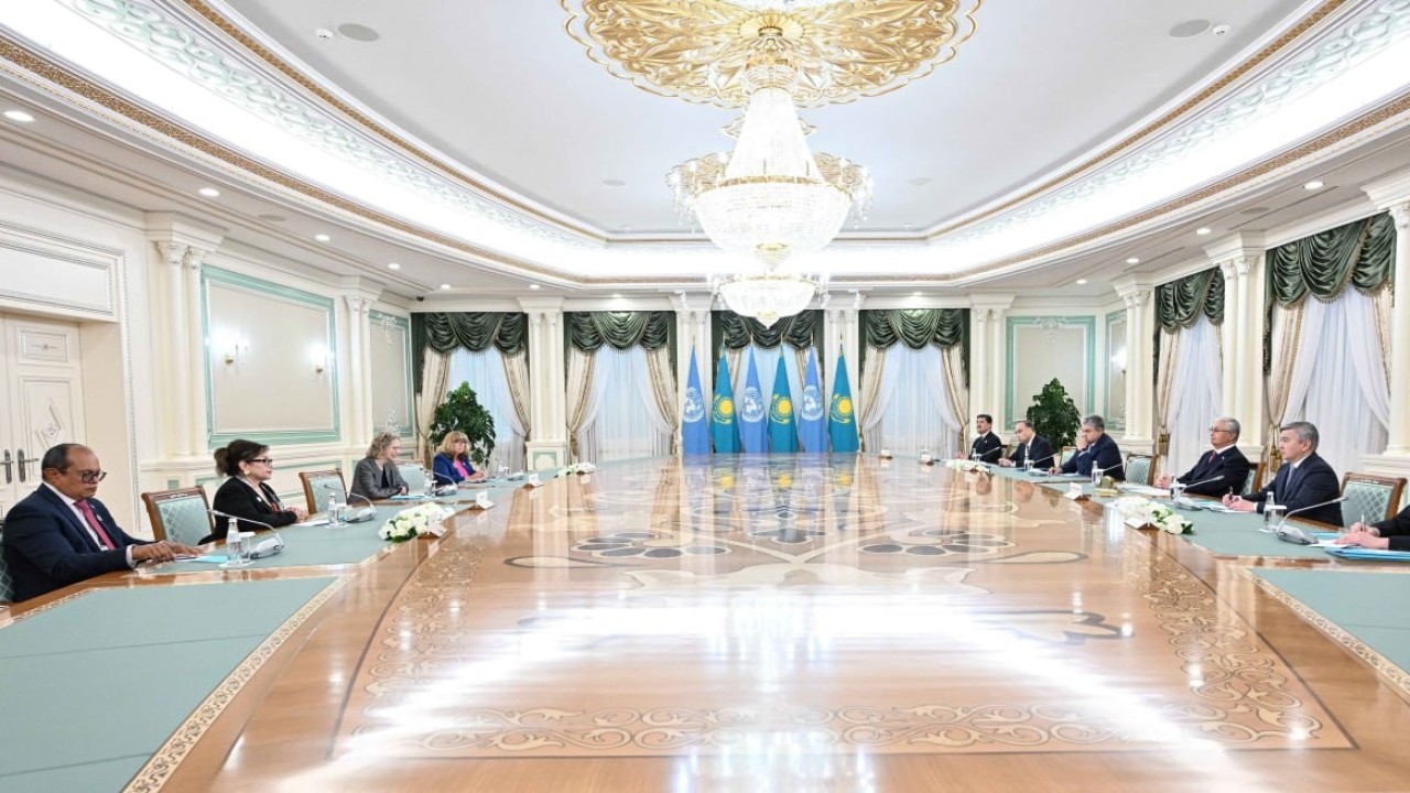 Президент халықаралық конвенция жетекшілерімен кездесті