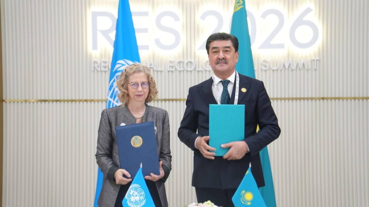 Экологиядағы жаңа кезең: Қазақстан мен ЮНЕП стратегиялық келісімге қол қойды