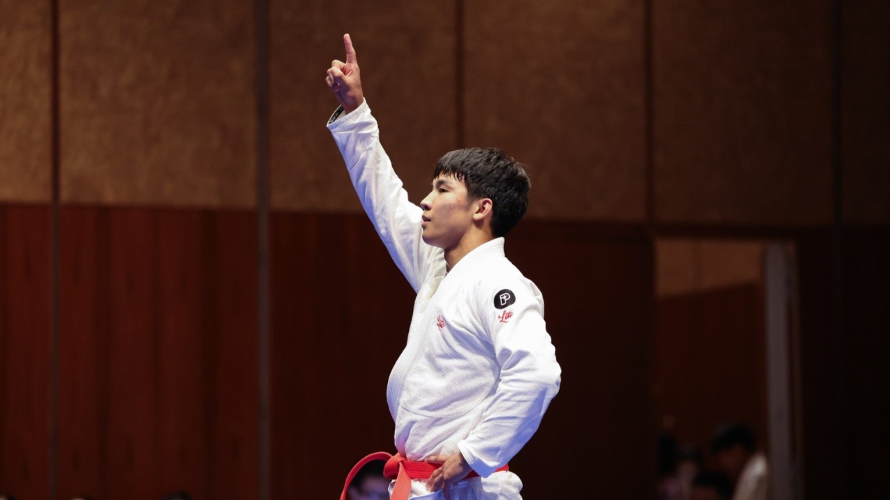 Әлинұр Қуатұлы джиу-джитсудан жағажайдағы Азия ойындарының қола жүлдегері атанды