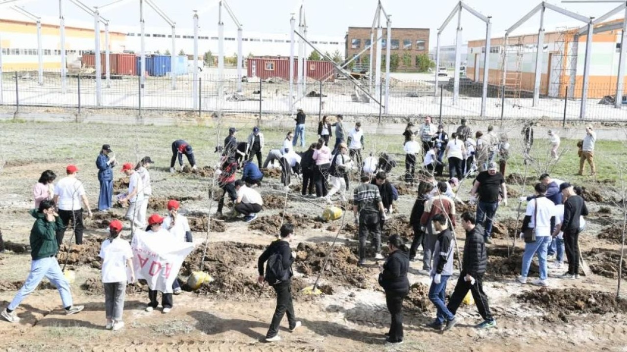 Астананың №1 Индустриялық паркінде ауқымды экоакция өтті