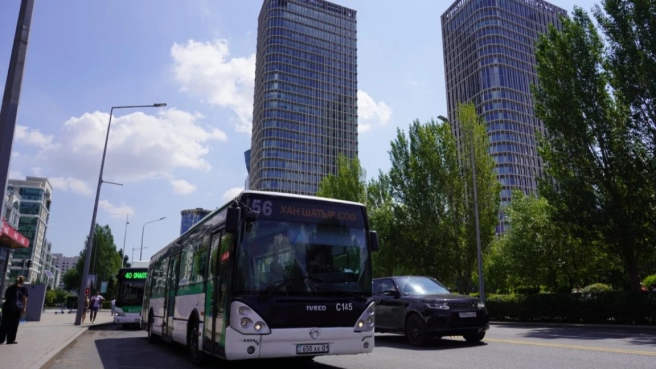 Елордада бірқатар автобустың қозғалыс бағыты өзгерді