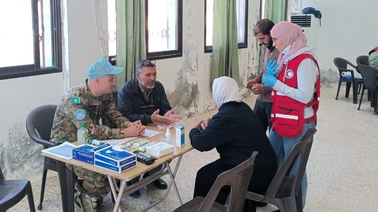 Қазақстан бітімгерлері Сирияда гуманитарлық акция өткізді