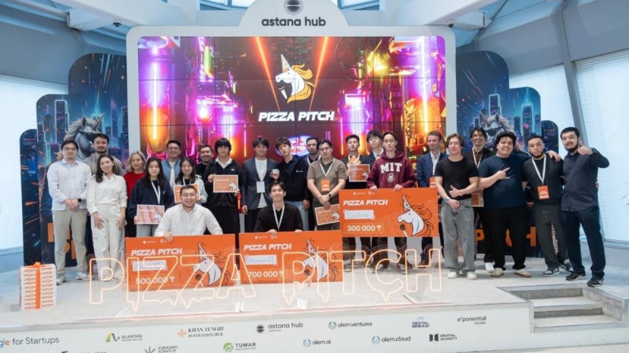 Astana Hub-та Pizza Pitch: үздік AI-стартаптар анықталды