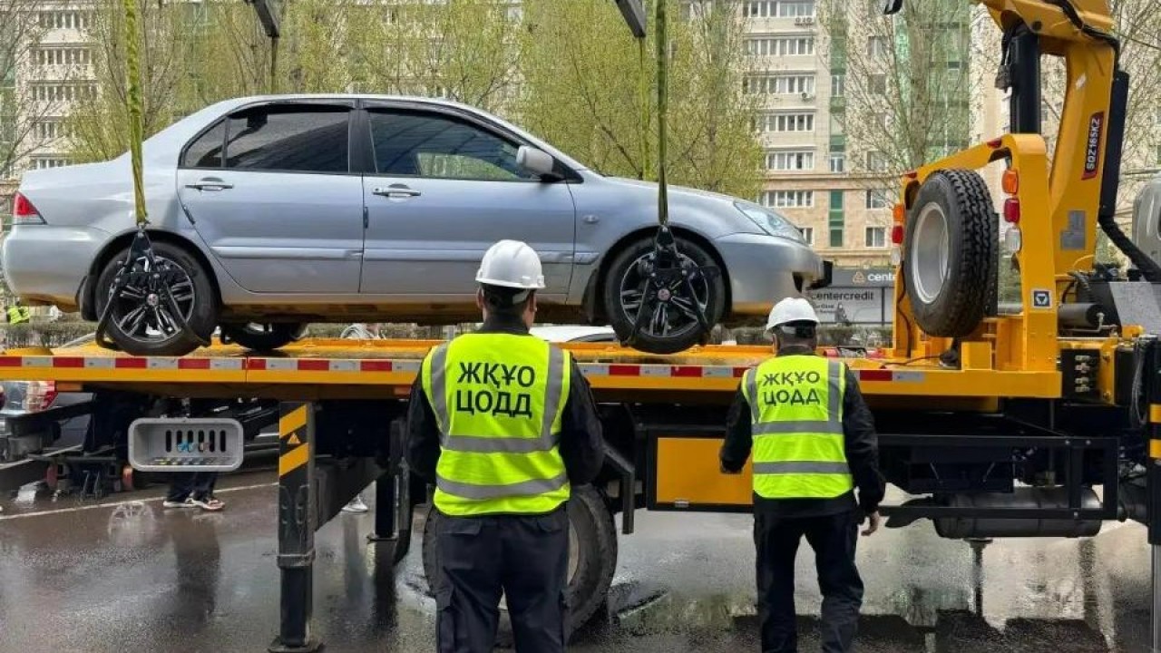 Астанада жол ережесін бұзған көлікті ақылы түрде эвакуациялау жүйесі енгізілді