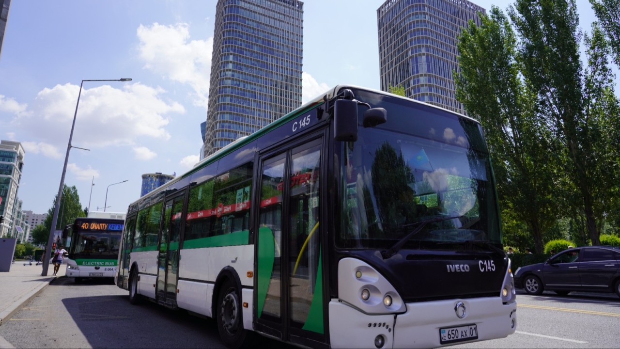 Астанада үш автобустың жүру бағыты өзгерді