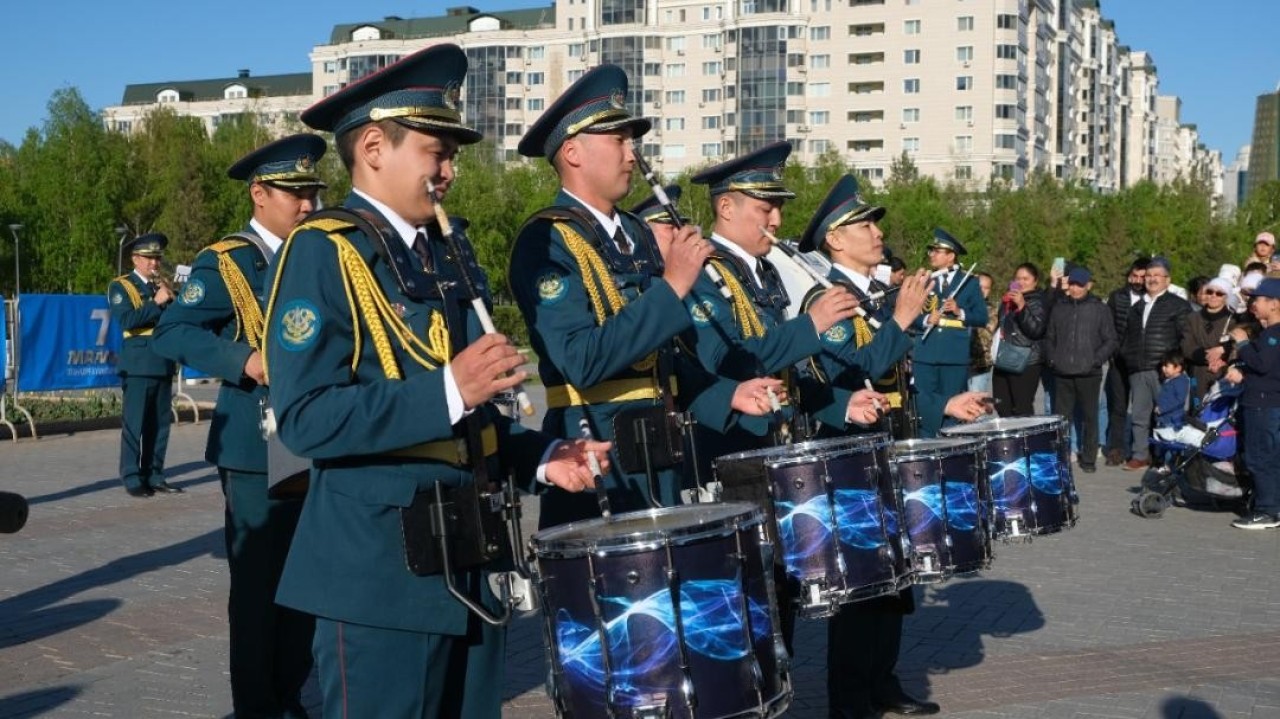 Елордада 7 мамырда Отан қорғаушылар күніне арналған плац-концерт өтеді