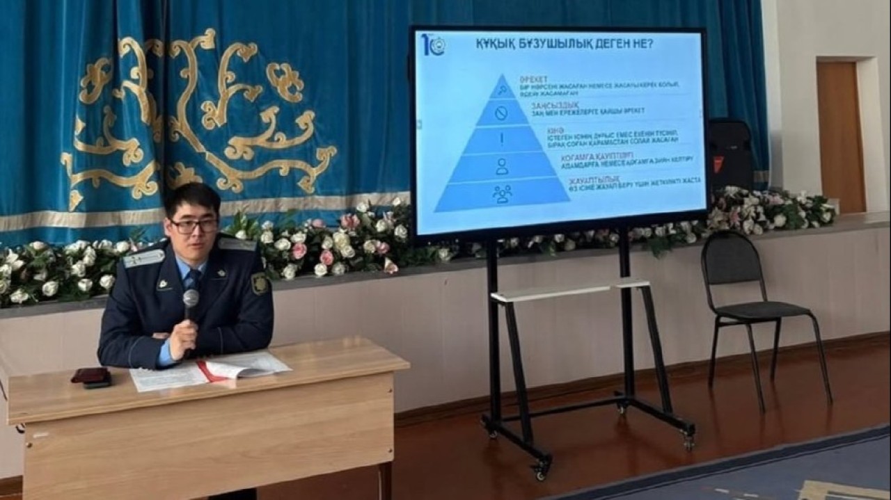 Астана прокуратурасы студенттерге профилактикалық дәріс өткізді
