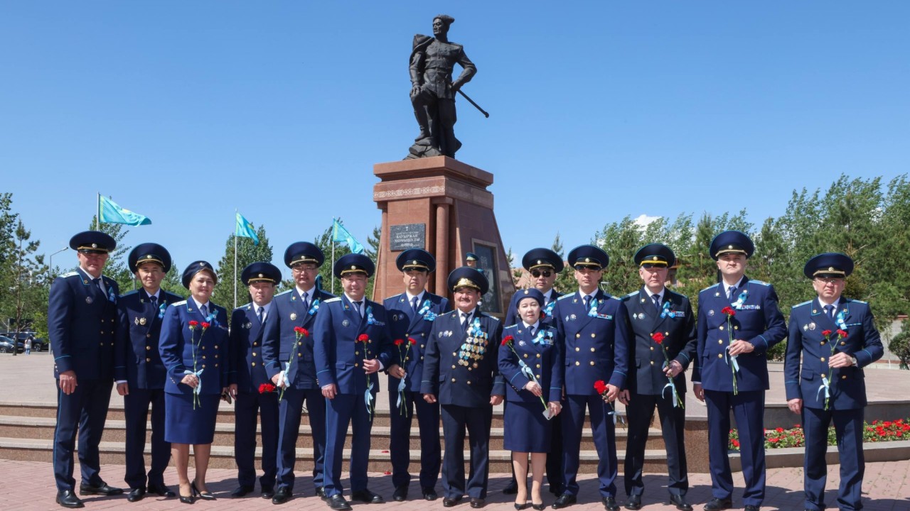 Жеңіс күні прокуратура органдарының қызметкерлері батырларды еске алды