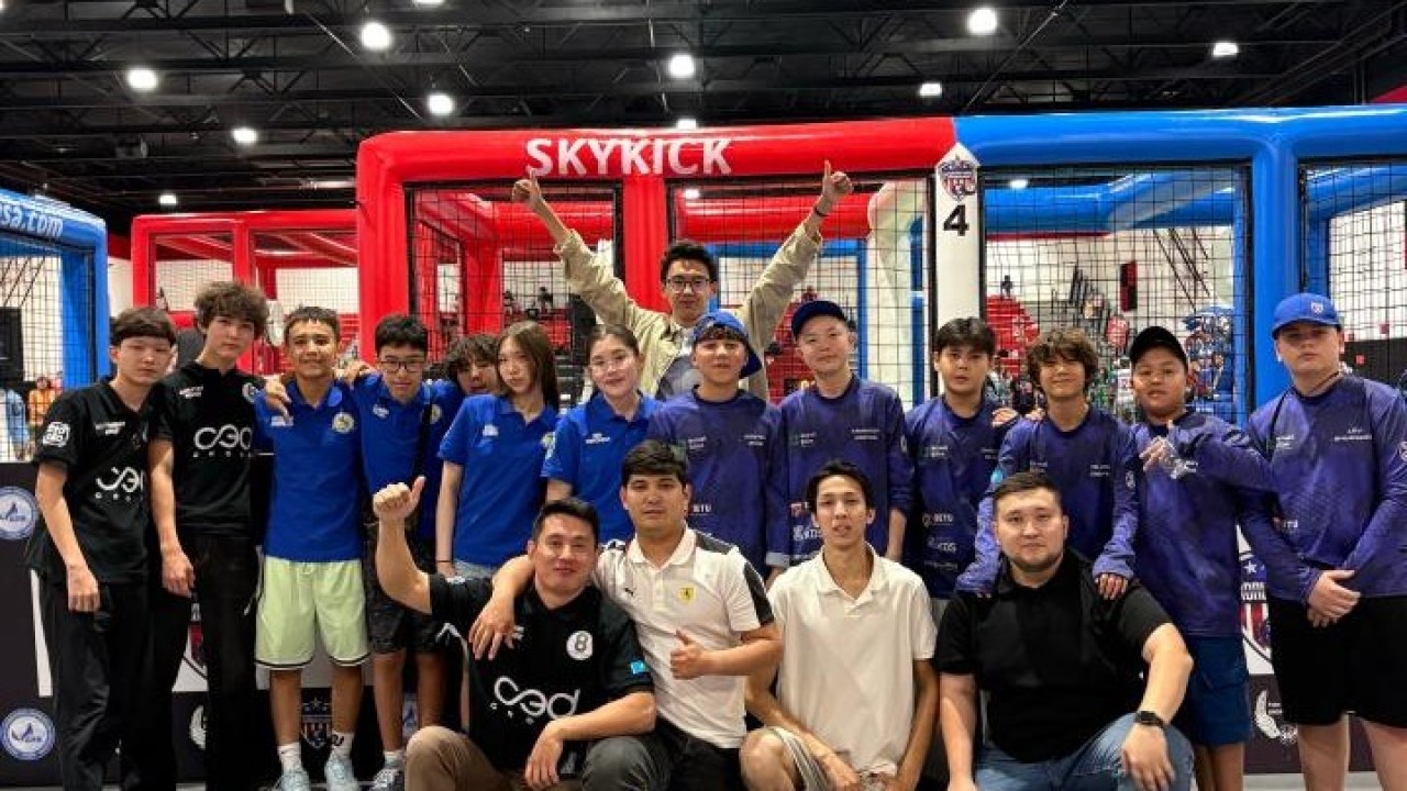Қазақстандық оқушылар FIDA USA Drone Soccer Championship турнирінде екі алтын жеңіп алды