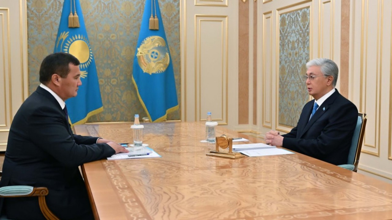 Нұрлыбек Нәлібаев Президентке ірі инфрақұрылымдық жобалар туралы баяндады