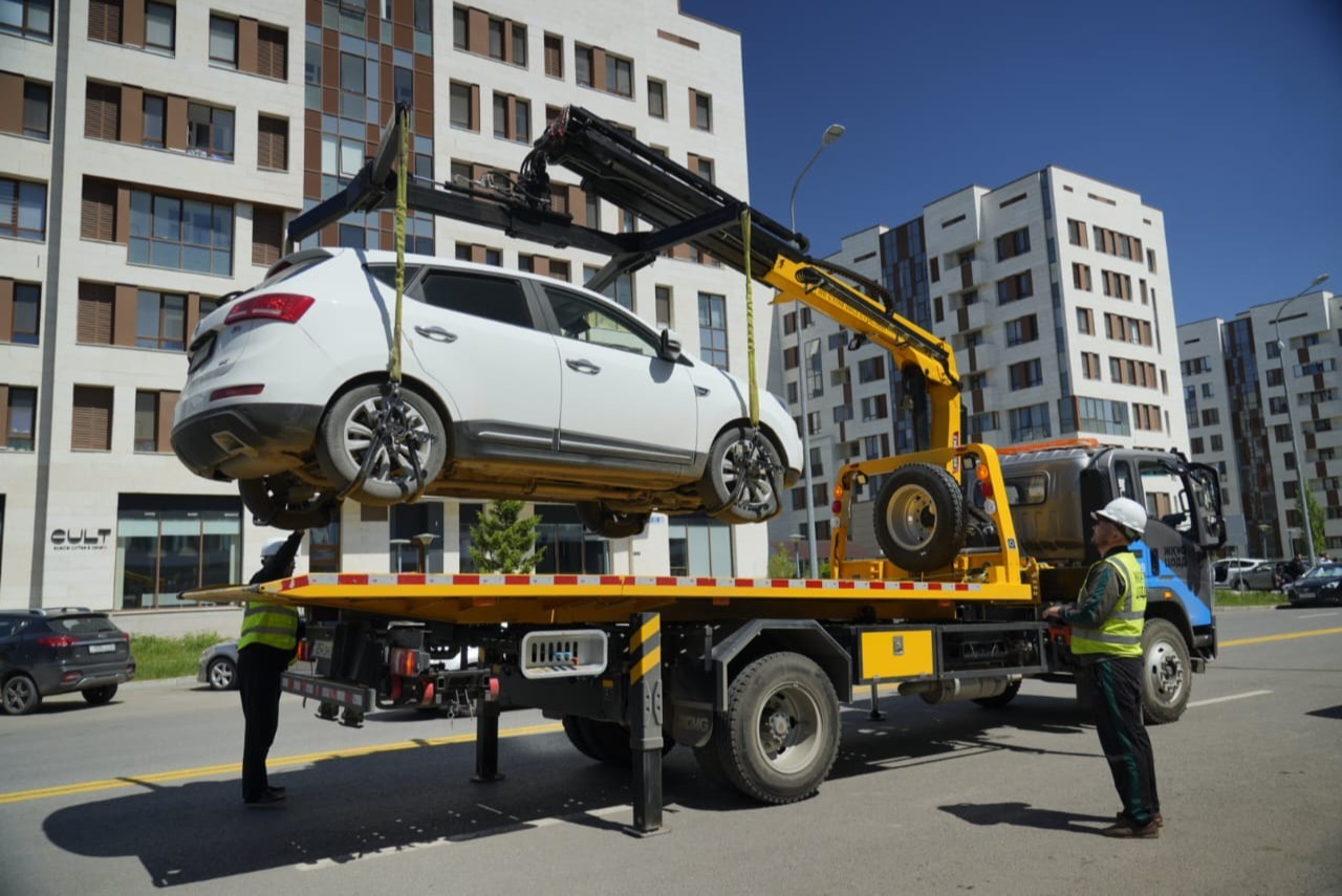 Астанада заңсыз автотұрақпен күрес күшейтілді
