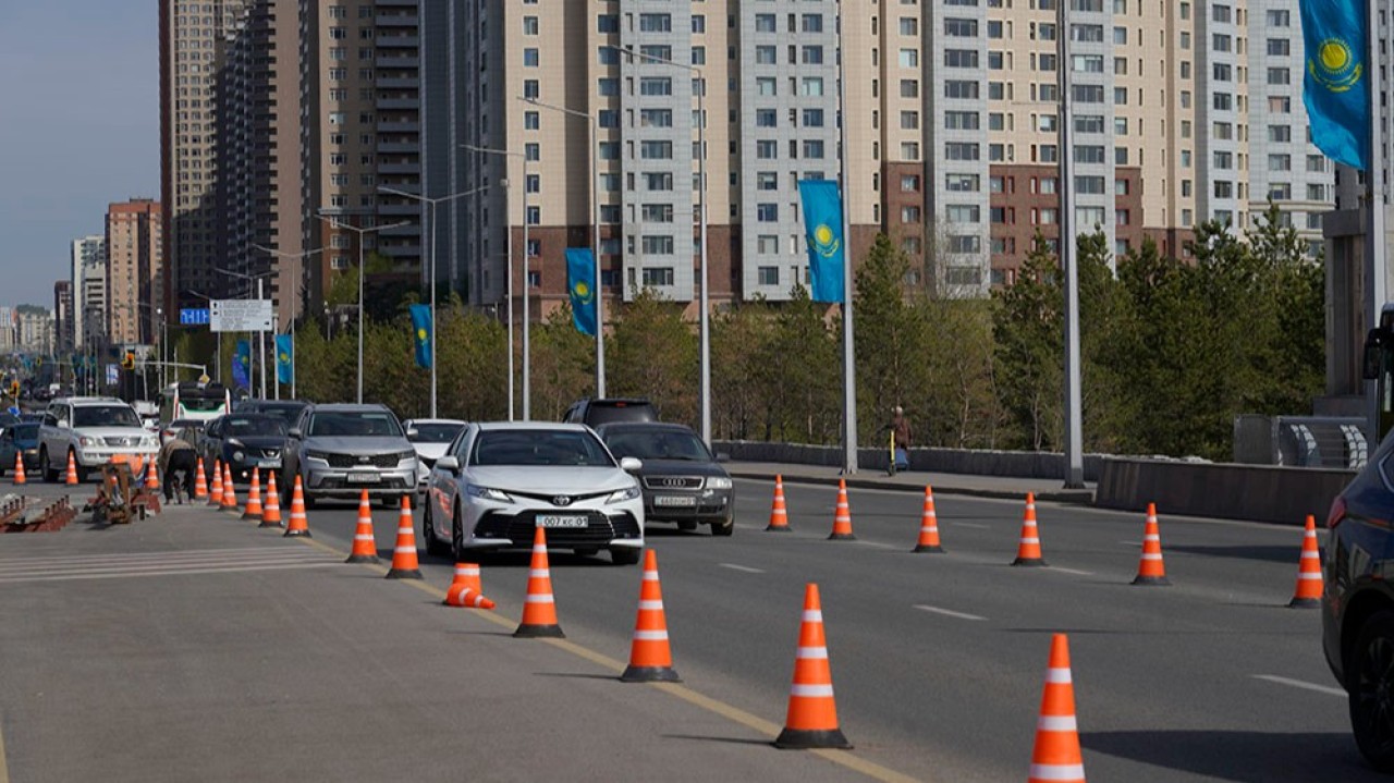 Астанадағы Абай даңғылында көлік қозғалысы шектеледі