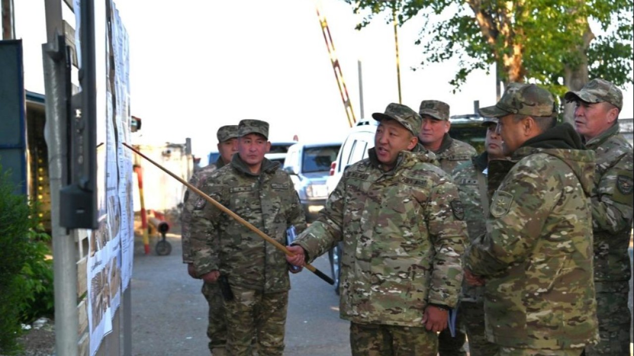 Бас штаб бастығы еліміздің шығысындағы әскери бөлімдердің әзірлігін пысықтады