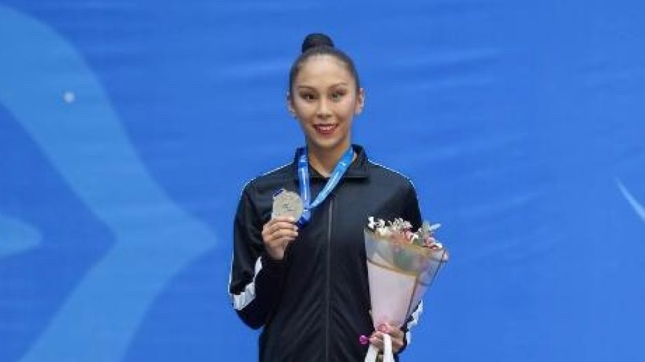 Астаналық спортшы көркем гимнастикадан Азия чемпионатының күміс жүлдегері атанды
