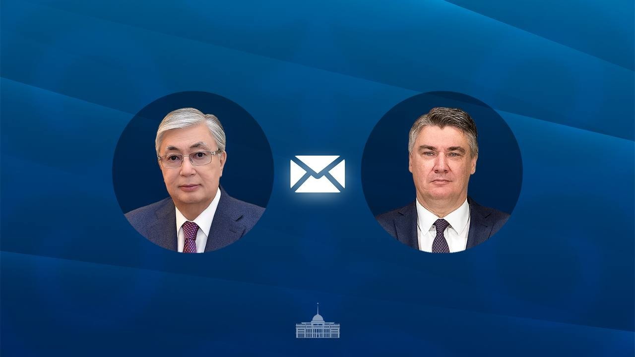 Қасым-Жомарт Тоқаев Хорватия Президентін Мемлекеттілік күнімен құттықтады
