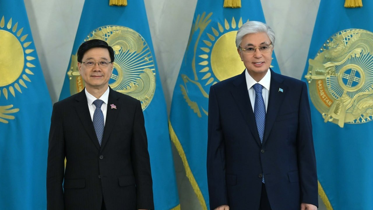 Президент Гонконг Әкімшілігінің басшысы Джон Лимен кездесті