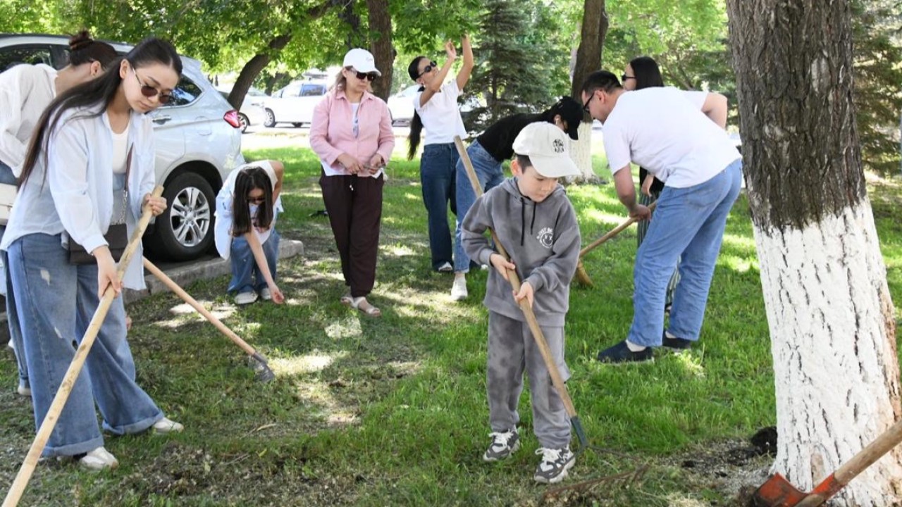 Астанада EcoFamily отбасылық сенбілігі өтті