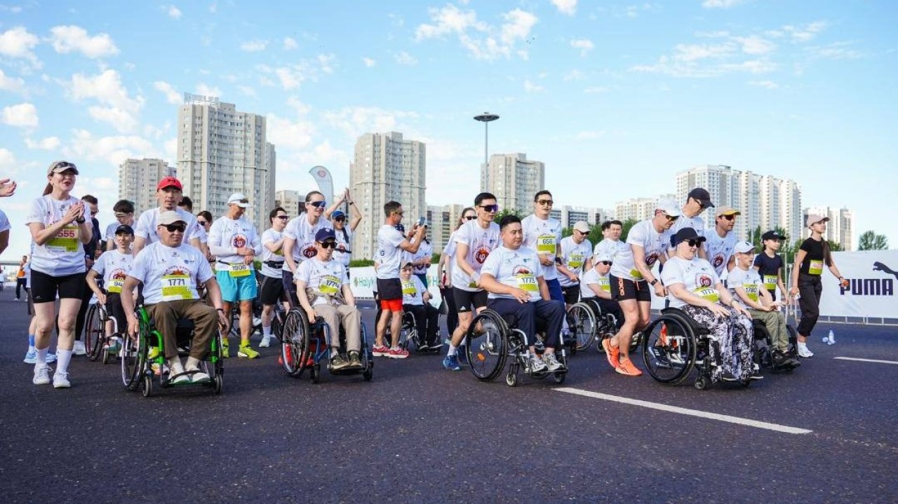 Astana Half Marathon жарысына параатлеттер қатысты