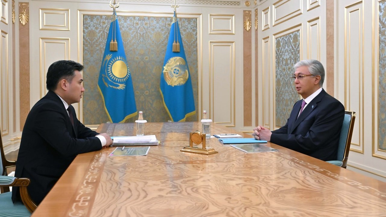 Президент Еңбек және халықты әлеуметтік қорғау министрінің есебін тыңдады