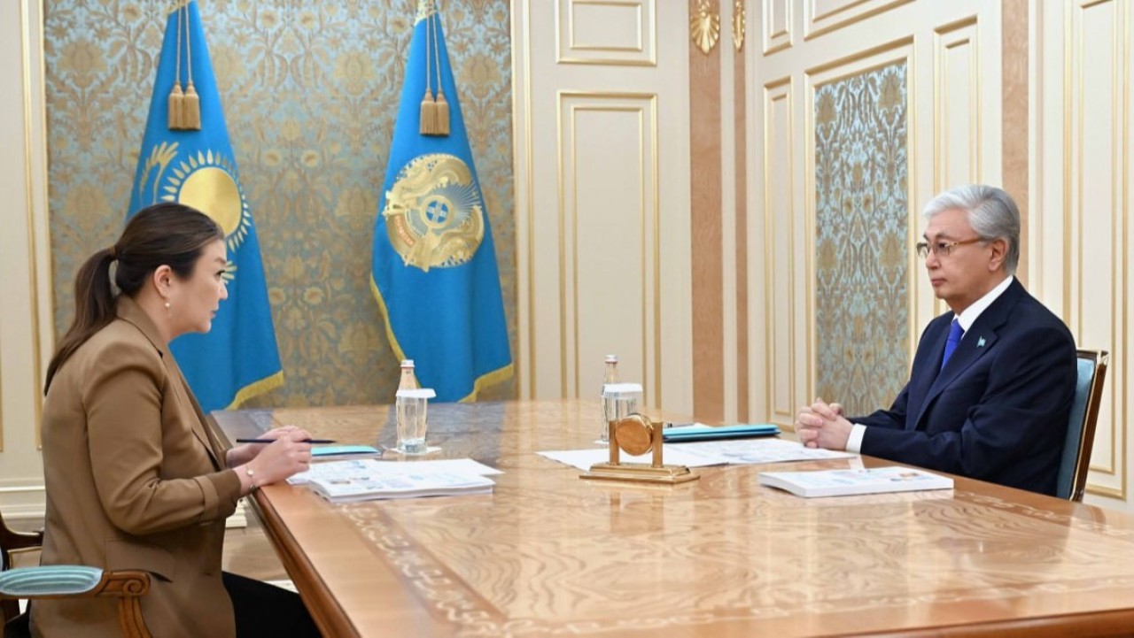 Мемлекет басшысы Бала құқықтары жөніндегі уәкіл Динара Зәкиеваны қабылдады