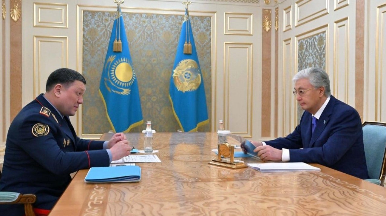 Мемлекет басшысы Ішкі істер министрі Ержан Сәденовті қабылдады