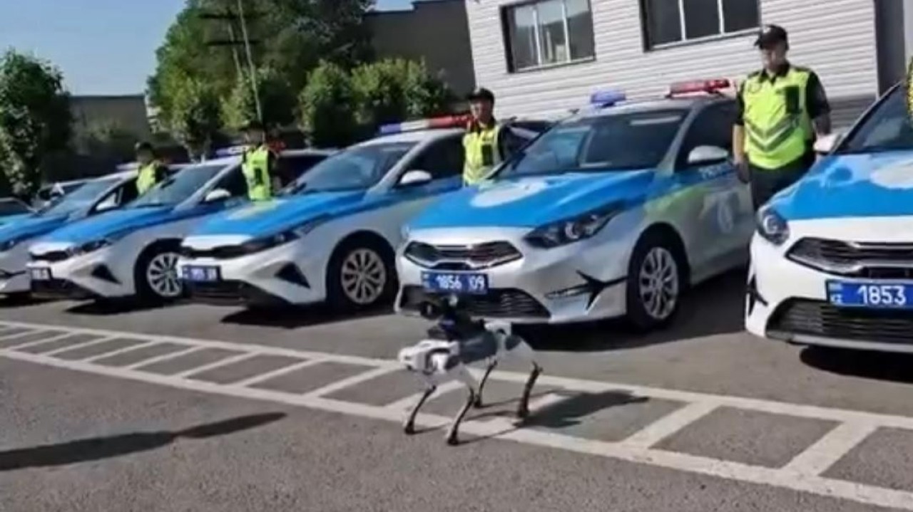 Қарағандыда робот-ит  қоғамдық қауіпсіздікті қамтамасыз етіп отыр