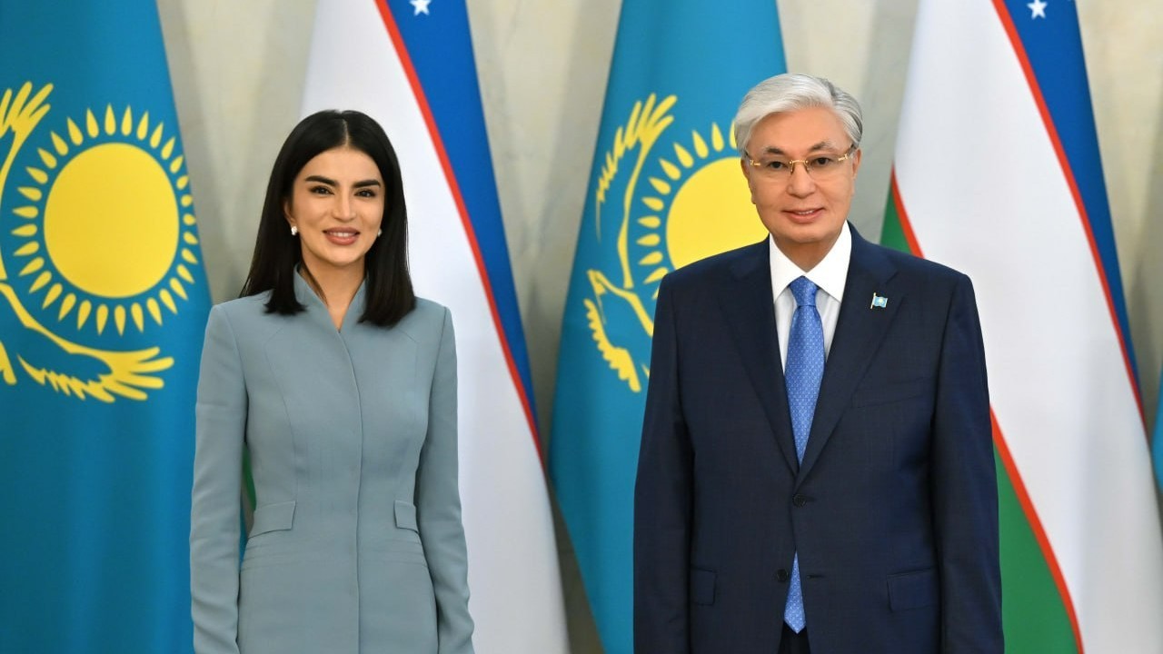 Мемлекет басшысы Өзбекстан Президенті Әкімшілігінің басшысы Саида Мирзиёеваны қабылдады