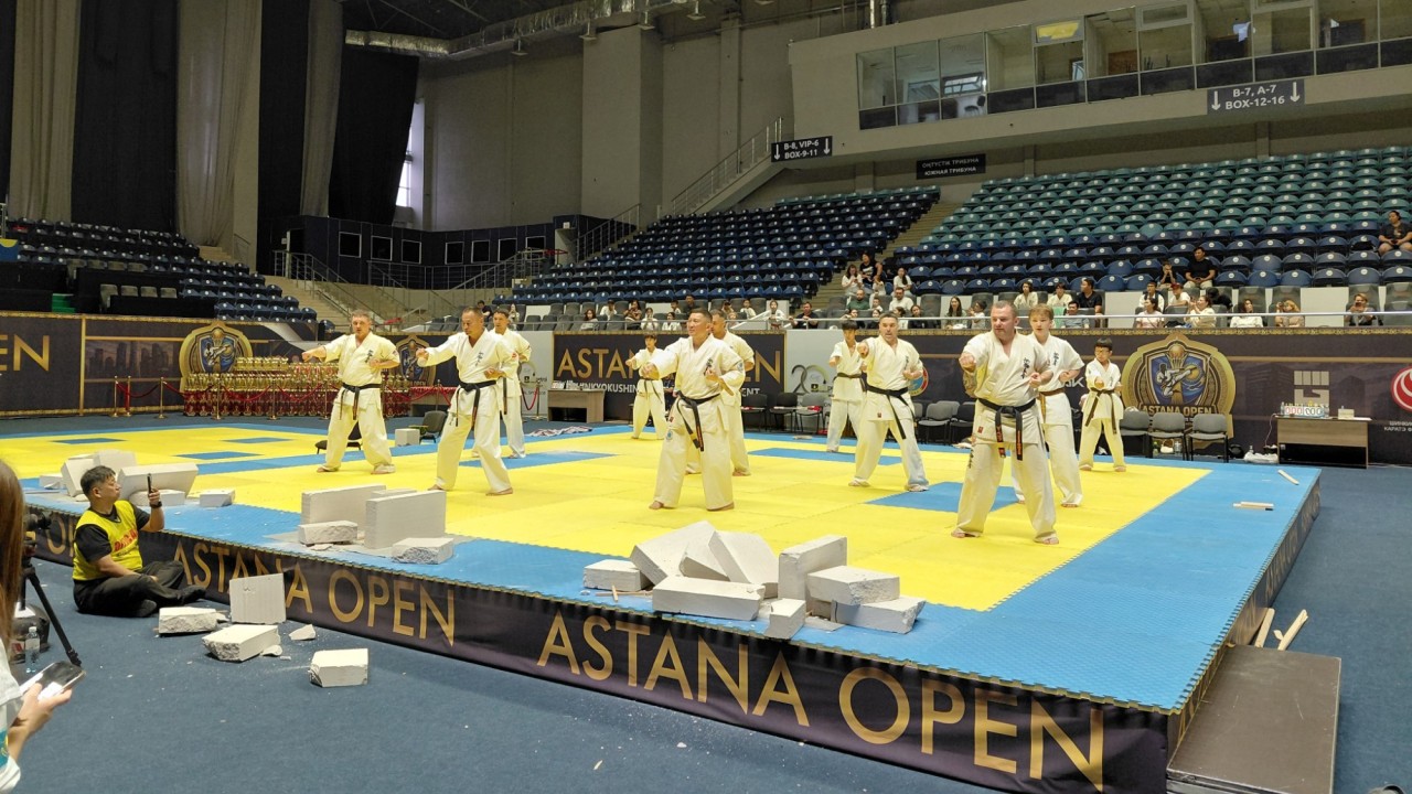 Астанада «ASTANA OPEN 2026» шинкиокушинкай каратэ турнирі өтіп жатыр