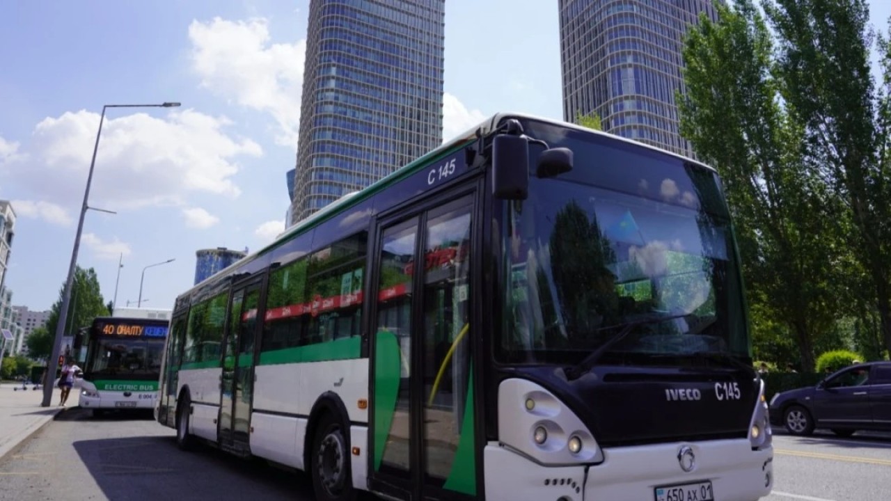 Астанада төрт автобустың қозғалыс бағыты өзгерді