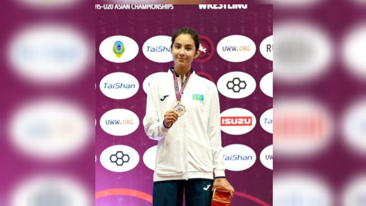 Астаналық балуан қыз Азия чемпионатының қола жүлдегері атанды