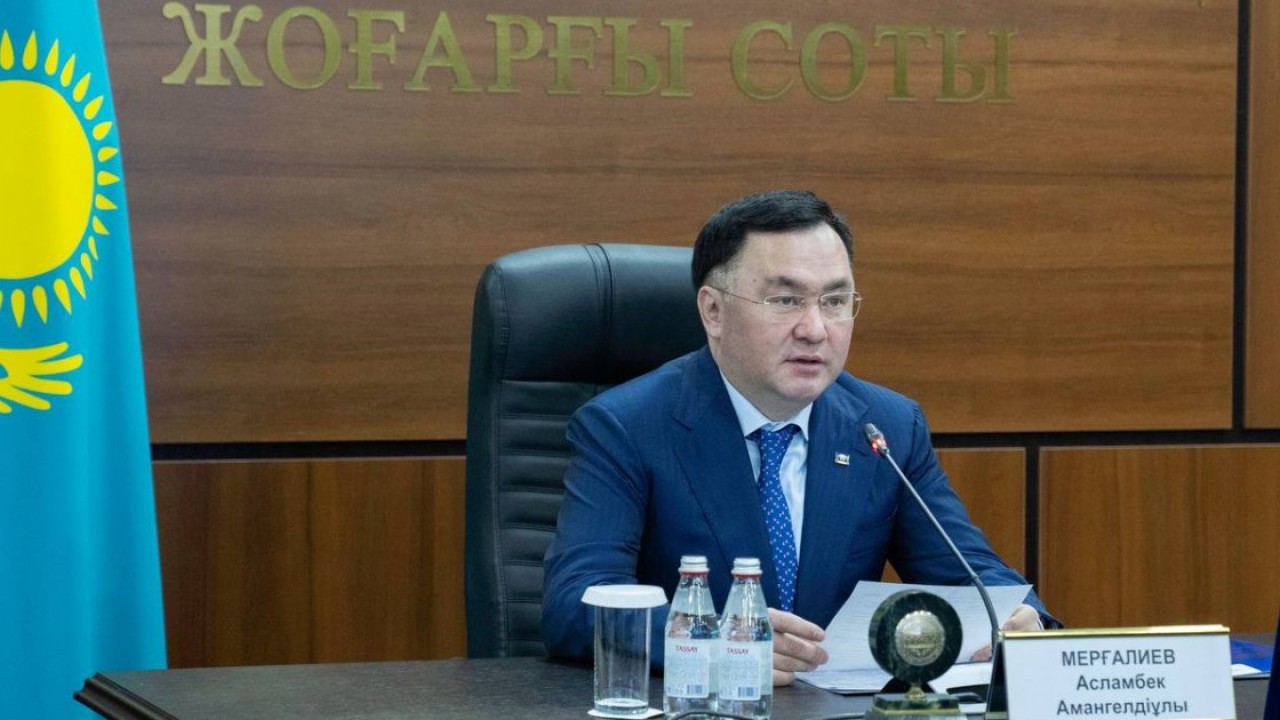 Асламбек Мерғалиев Жоғарғы Сот төрағасы болып қайта тағайындалды