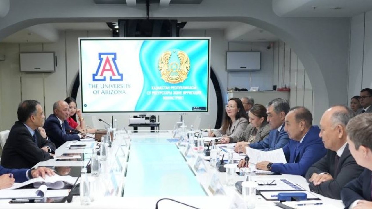 Су ресурстары министрлігі мен Аризона университеті кадр даярлау мәселесін талқылады