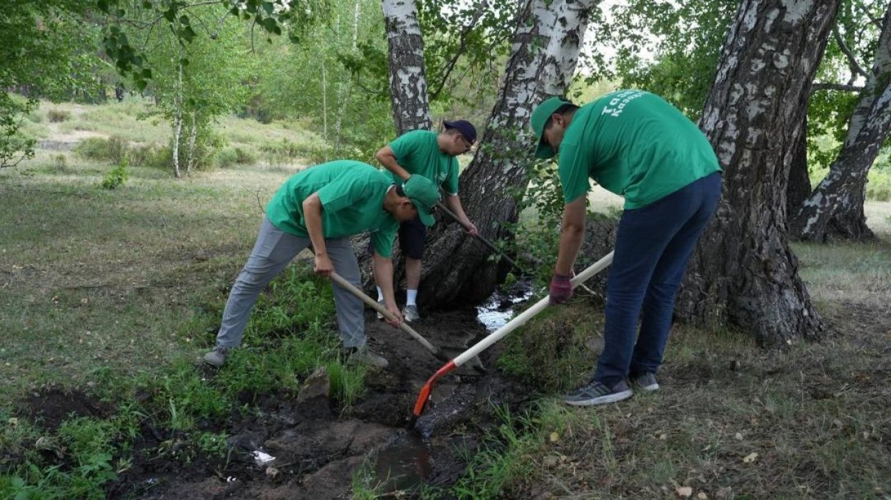 Елімізде «Мөлдір бұлақ» экологиялық акциясының екінші кезеңі басталды