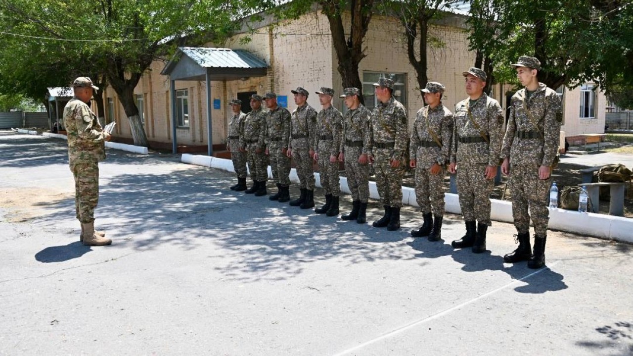 Елімізде әскери міндеттілердің оқу жиындары өтіп жатыр