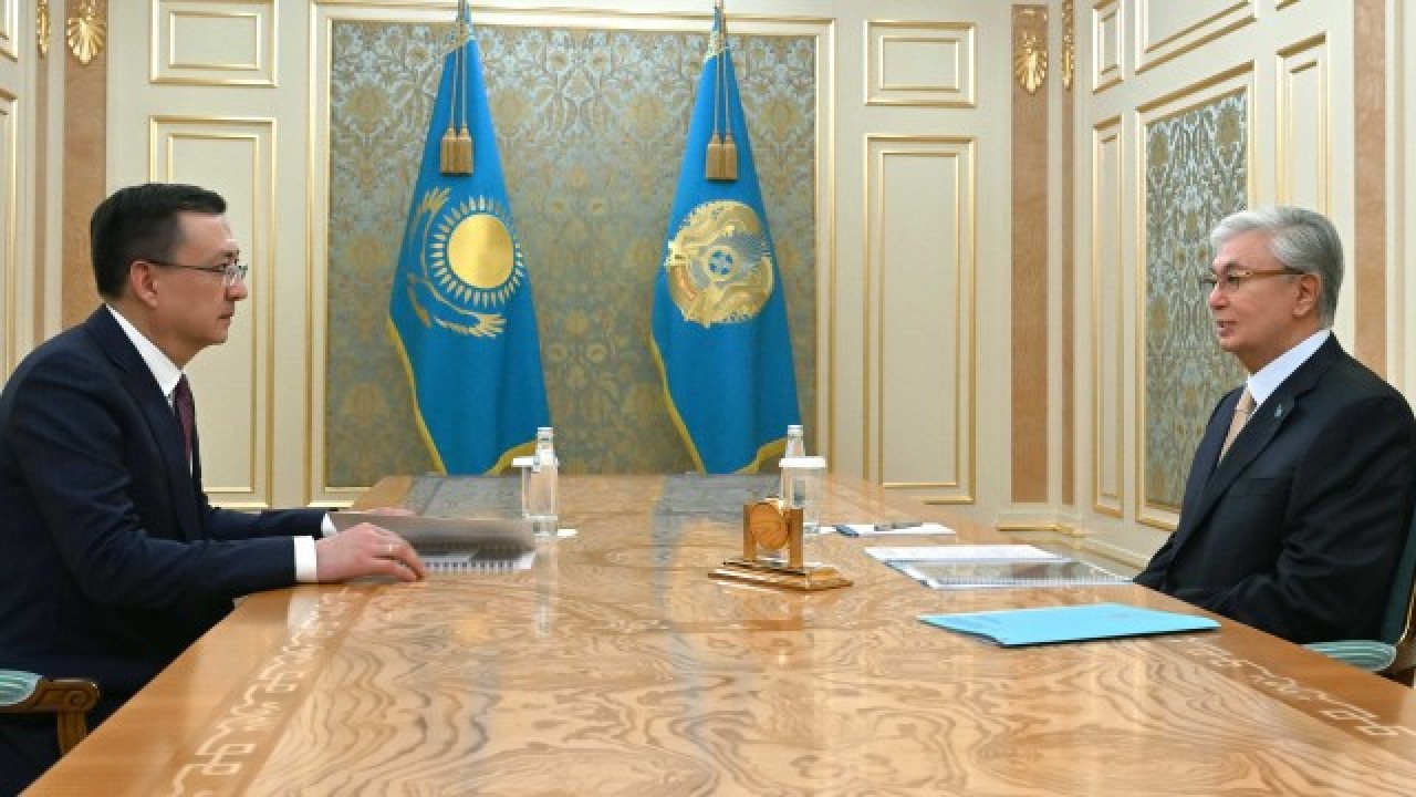 Қазақстан Халық Кеңесі төрағасының орынбасары Президентке есеп берді