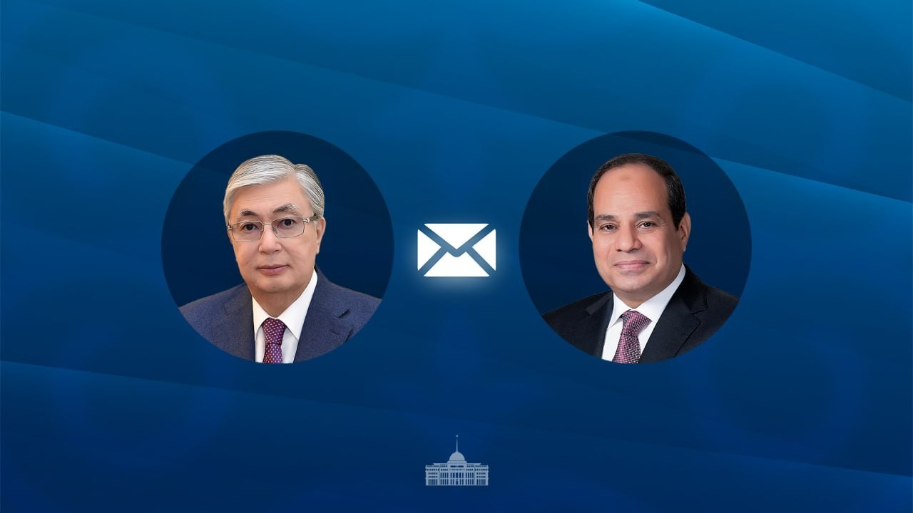 Мемлекет басшысы Мысыр Президентін Революция күнімен құттықтады
