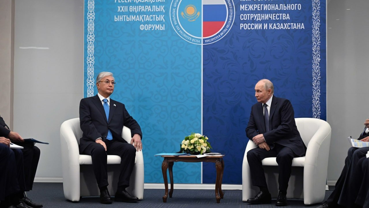 Ресей Президенті Өңіраралық форум екіжақты қарым-қатынастың дамуына елеулі үлес қосып келе жатқанын атап өтті