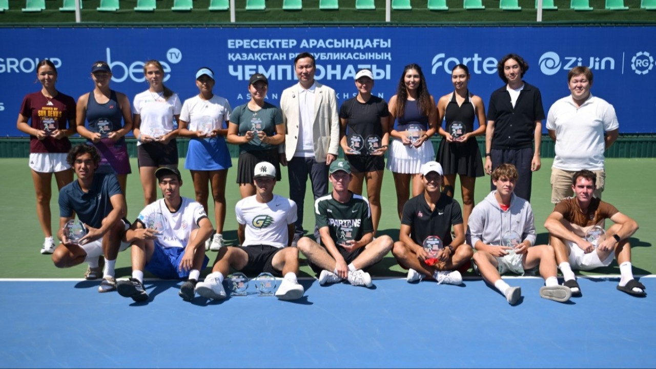 Астанада теннистен Қазақстан чемпионатының жеңімпаздары анықталды