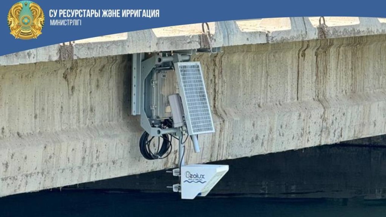 Шардара су қоймасында су есебін автоматтандыру жұмыстары аяқталды