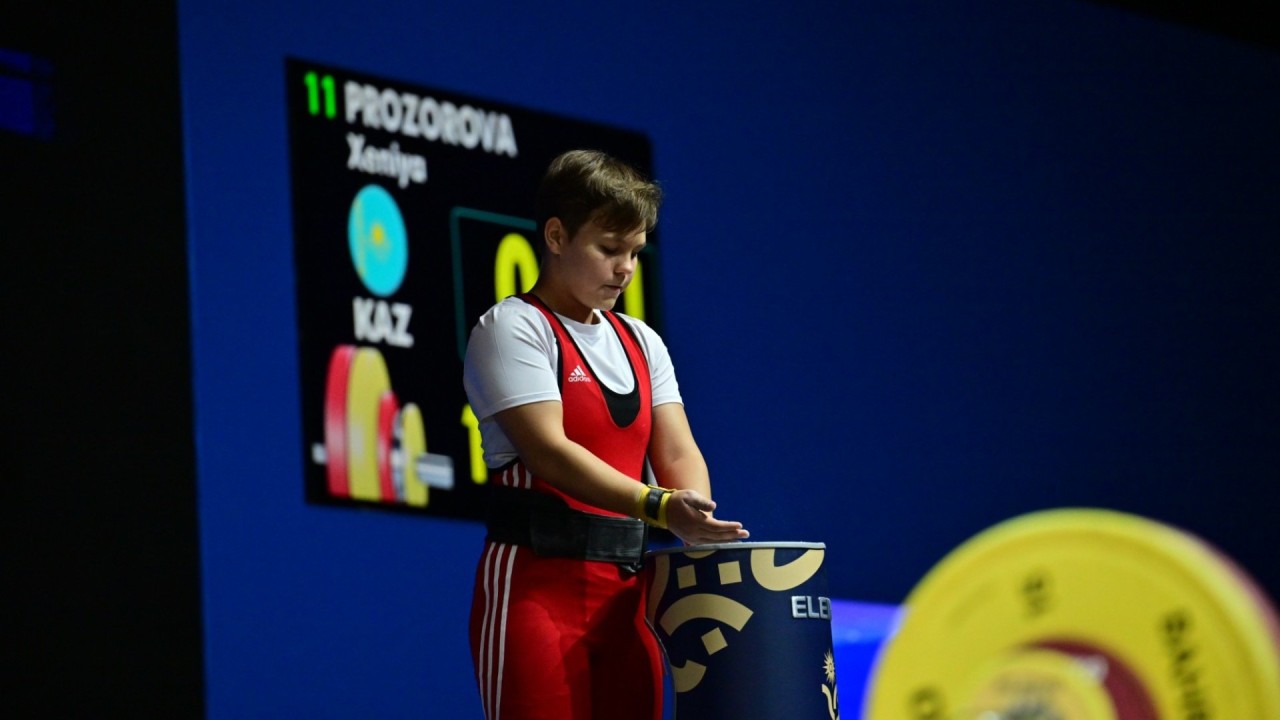 Ауыр атлетика: Ксения Прозорова жасөспірімдер арасында Азия чемпионы атанды