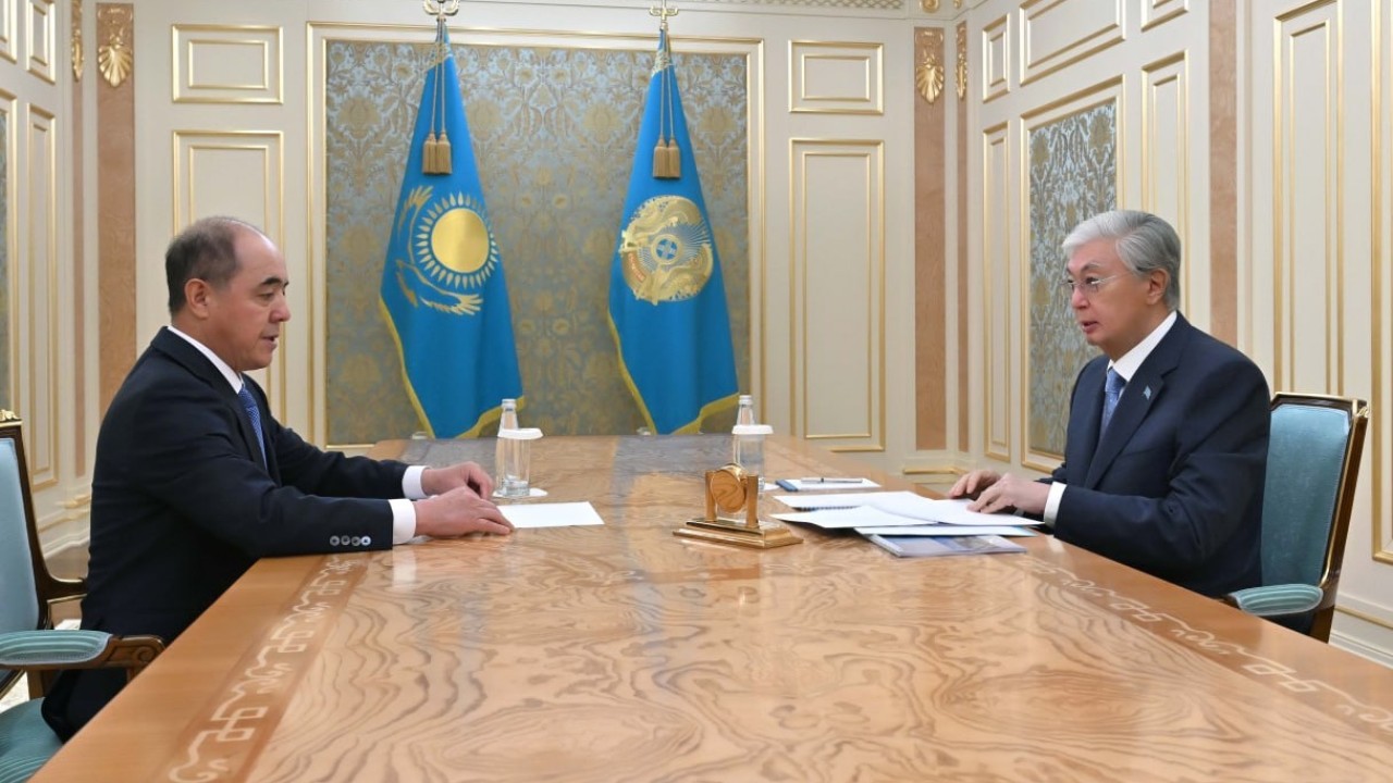 Мемлекет басшысы Батыс Қазақстан облысының әкімін қабылдады