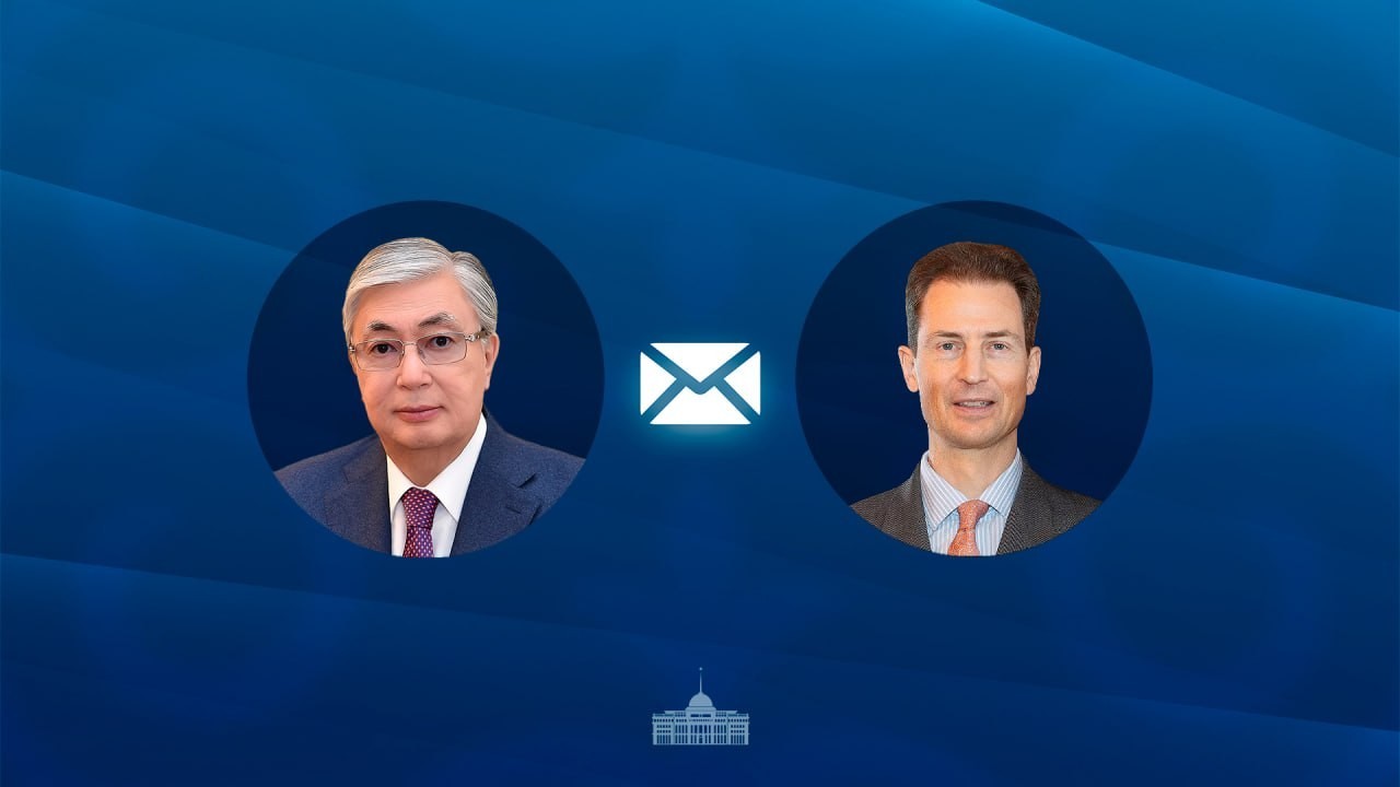 Қасым-Жомарт Тоқаев Лихтенштейн Тақ мұрагеріне құттықтау жеделхатын жолдады