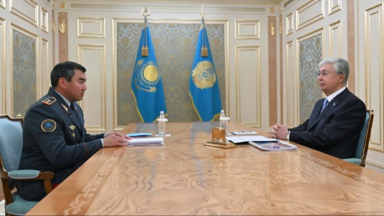 Қасым-Жомарт Тоқаев Төтенше жағдайлар министрін қабылдады