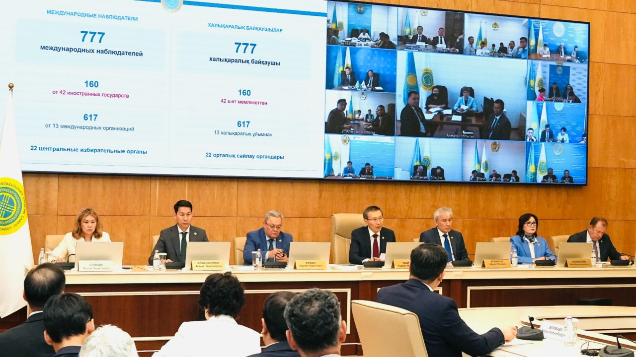 ОСК: Халықаралық байқаушыларды аккредиттеу аяқталды
