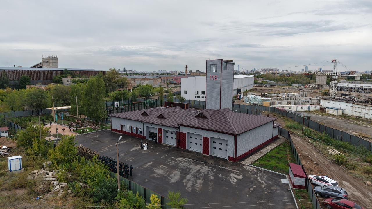 Елордада ТЖМ басшысы жаңғыртудан өткен өрт сөндіру бөлімін ашты