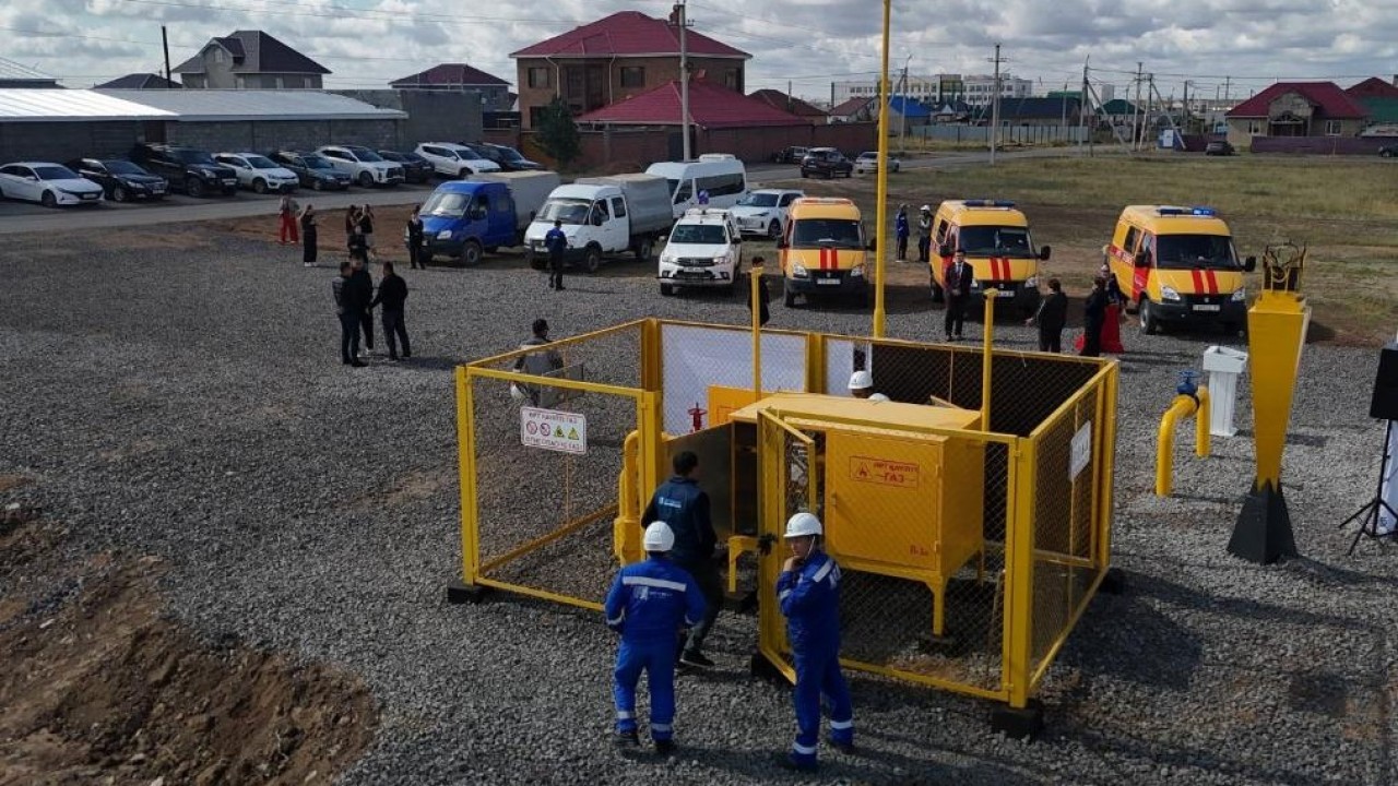 Ақмола облысында екі ауыл газға жоспардан бұрын қосылды