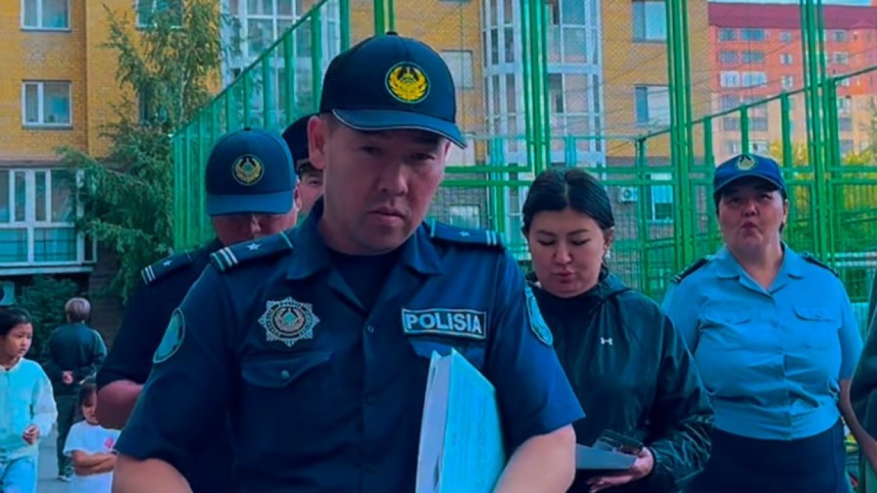 Астанада балалар қауіпсіздігін қамтамасыз етуге арналған іс-шара өтіп жатыр