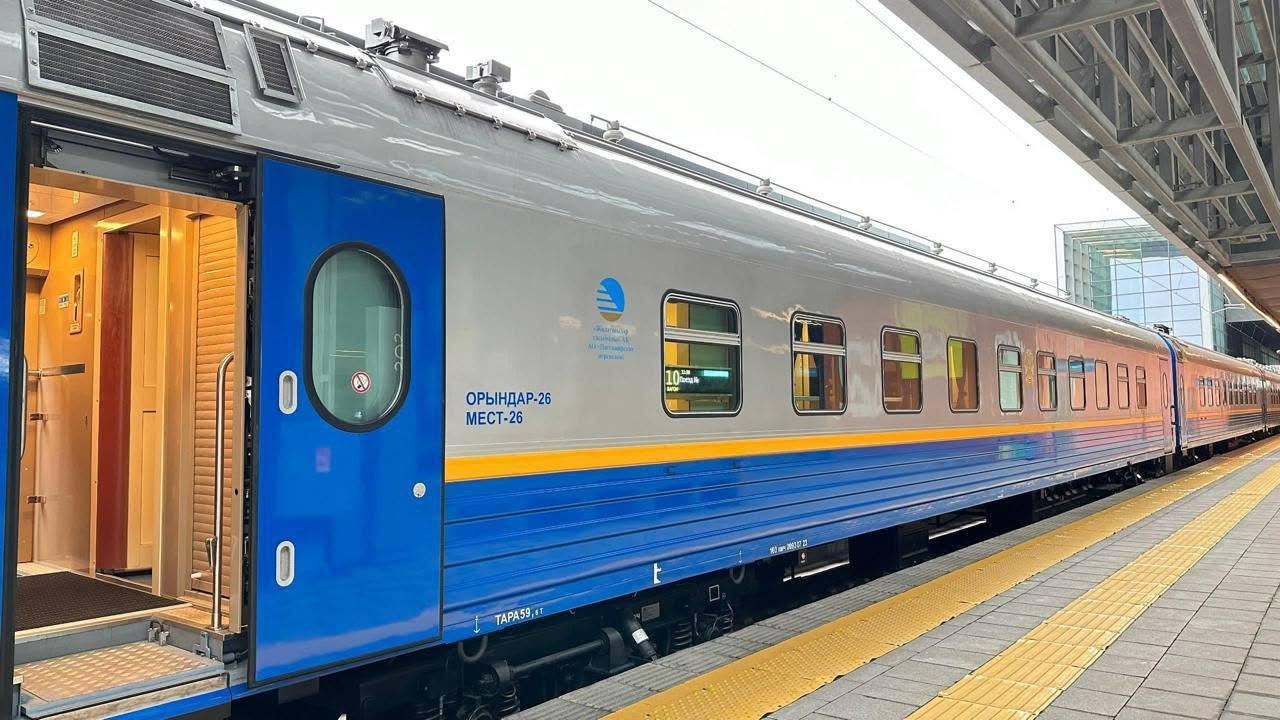 RWS Wagon вагондары тіркелген Астанадан Арқалық қатынайтын пойыз жыл соңына дейін жүретін болды