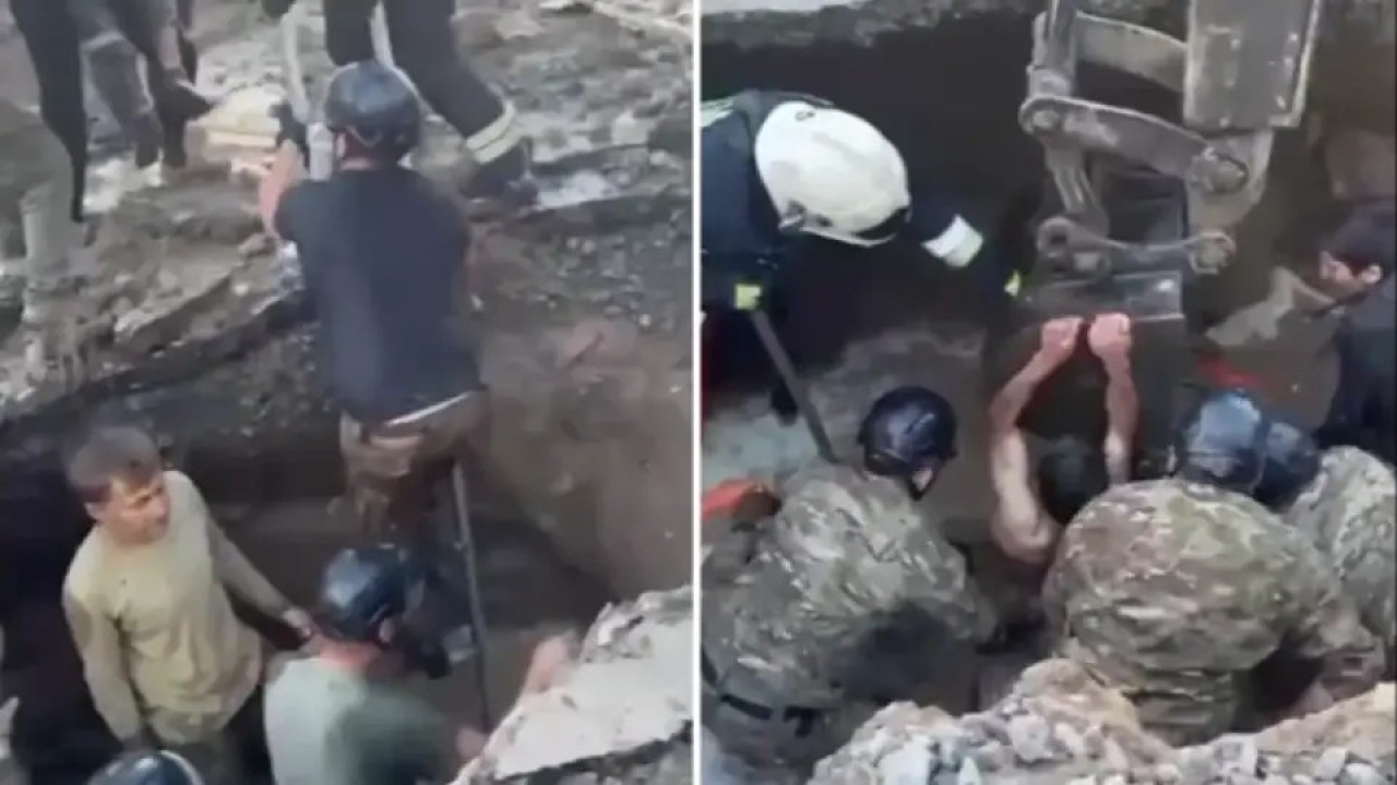 Қарағандыда жер қазу жұмыстары кезінде ер адам топырақ астында қалып қойған