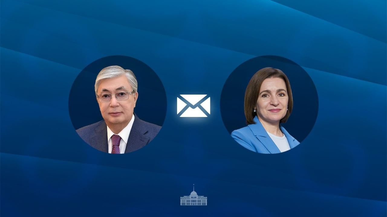 Қасым-Жомарт Тоқаев Молдова халқын Тәуелсіздіктің 35 жылдығымен құттықтады